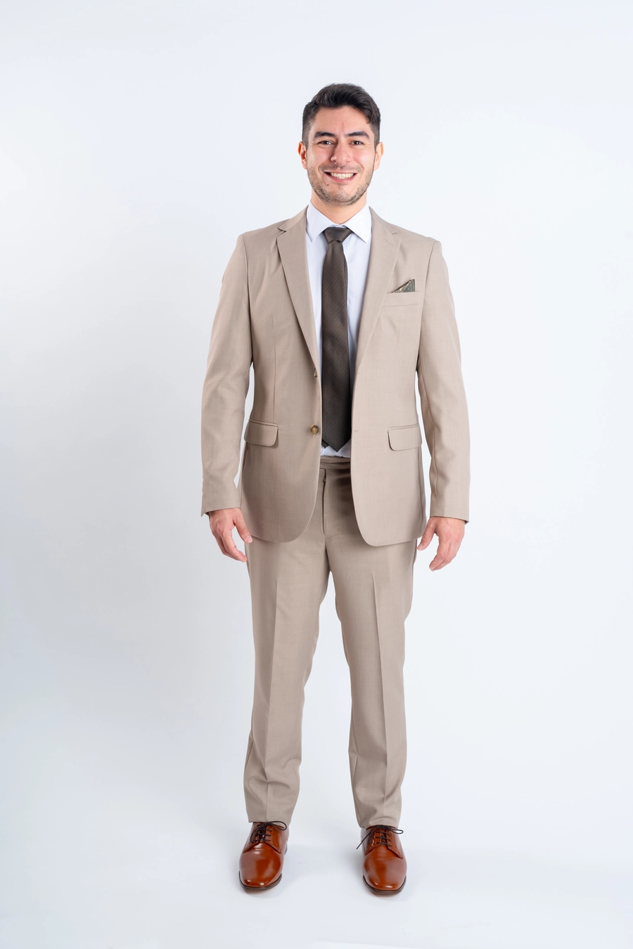Traje Taupé